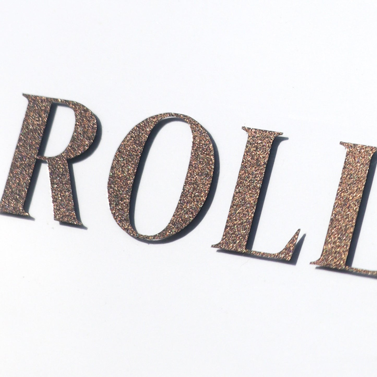 ROLLED. | STICKER