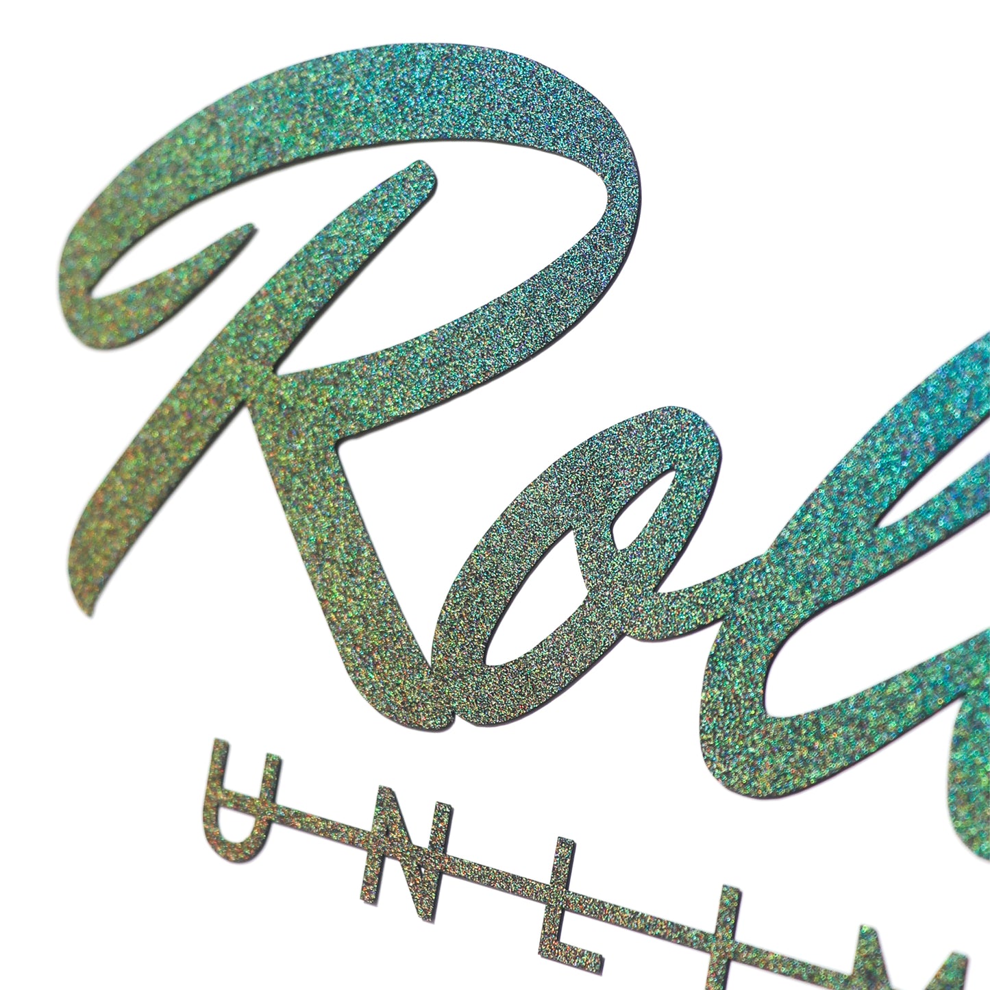 handwritten ROLLED. UNLIMITED | STICKER