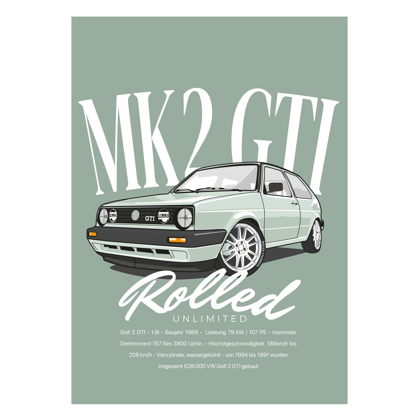 Golf 2 GTI | VW Käfer | POSTER SET
