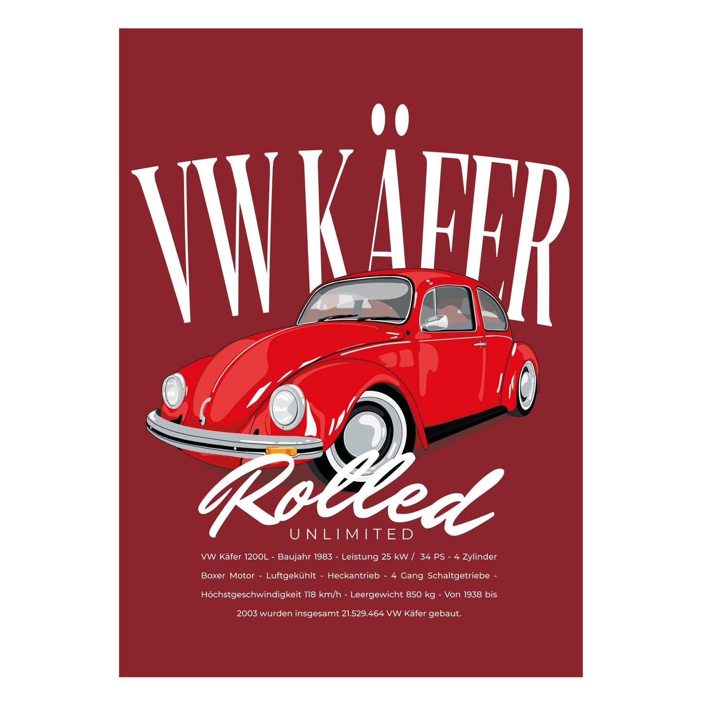 Golf 2 GTI | VW Käfer | POSTER SET
